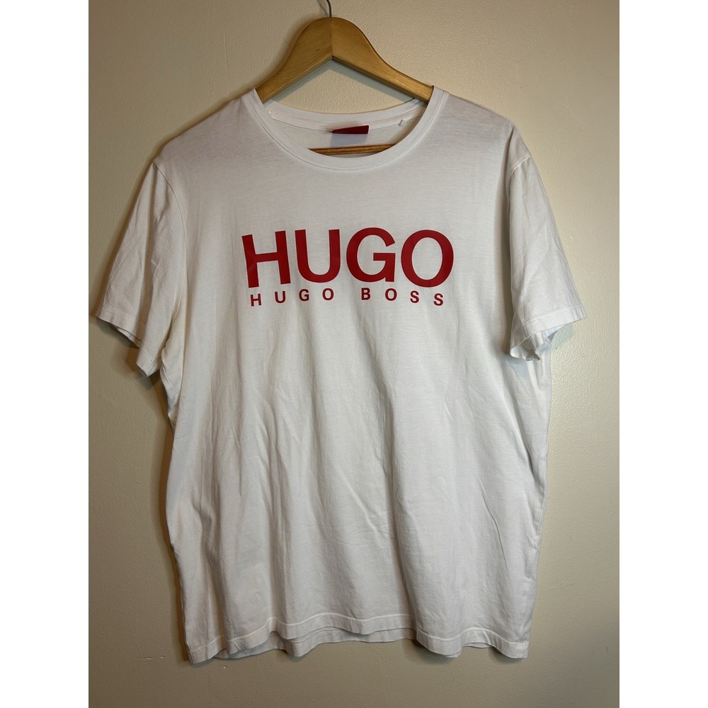 HUGOBOSS HUGO T-shirt DULIVIO Crew Neck  Size Large Cotton